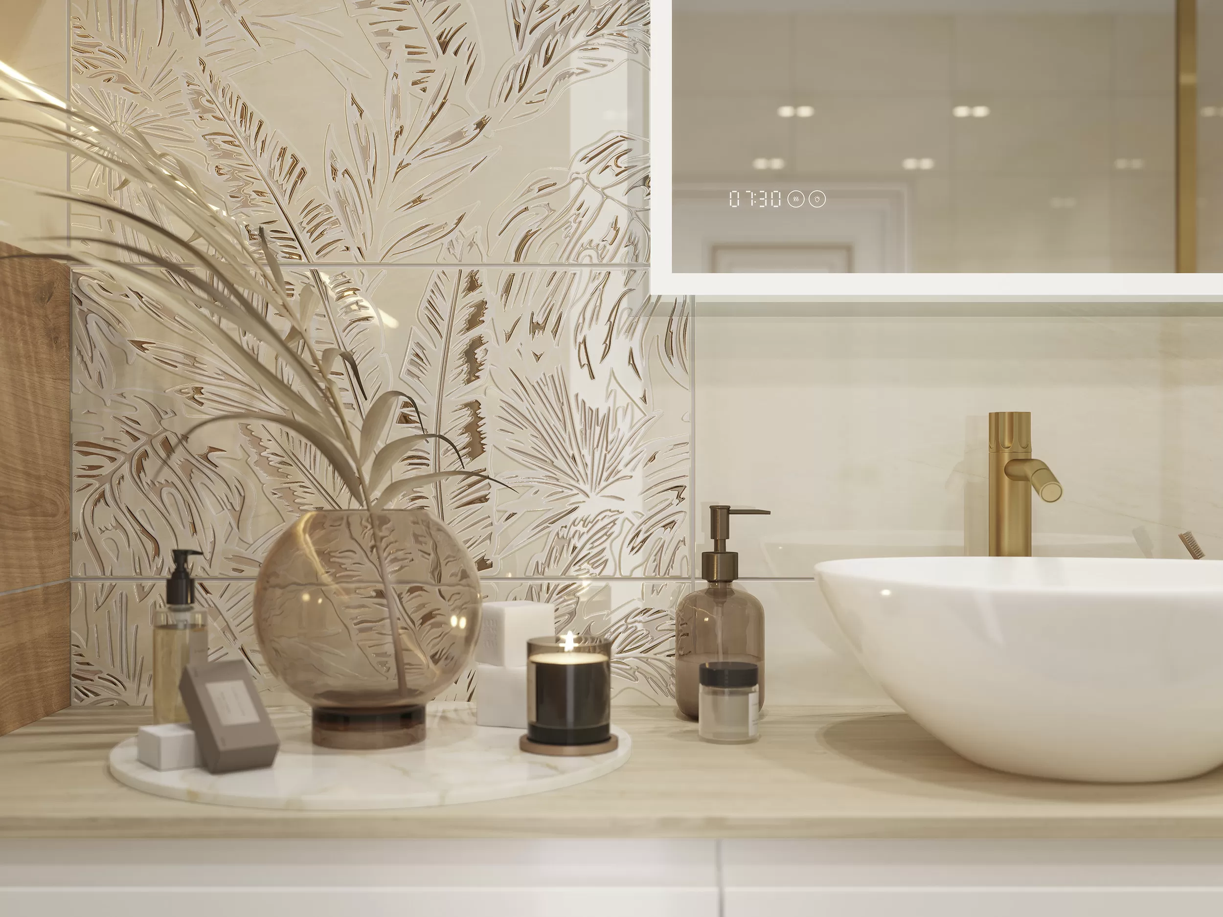 Керамогранит Effecta бежевый (C-EC4R012D) 42x42