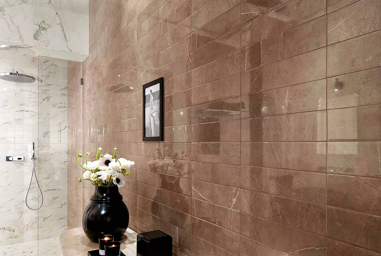 Плитка AZDA Brick White Bevel 8x31.5