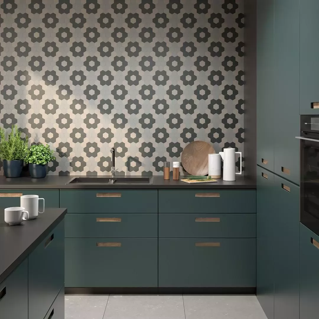 Керамогранит 63012 Агуста Синий Матовый (из 30 частей) R10 29,7х29,8