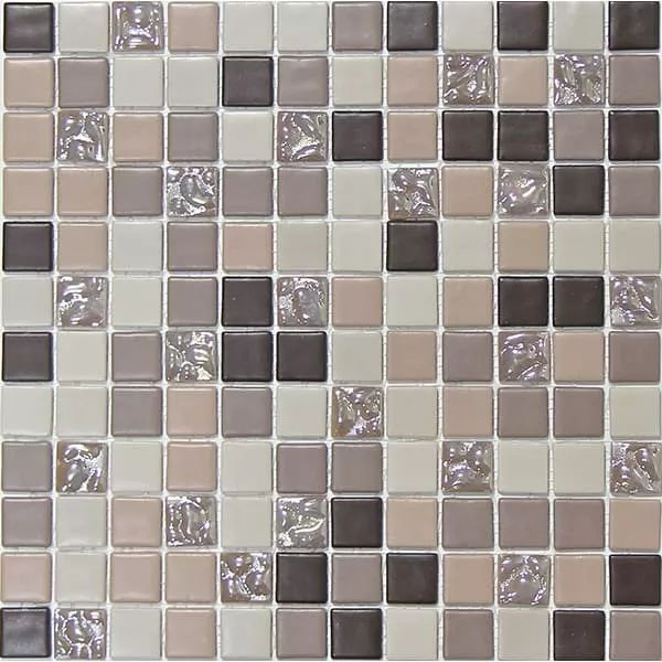 Мозаика Mezclas Urban Coffee + Drops Beige 15% 31.6x31.6