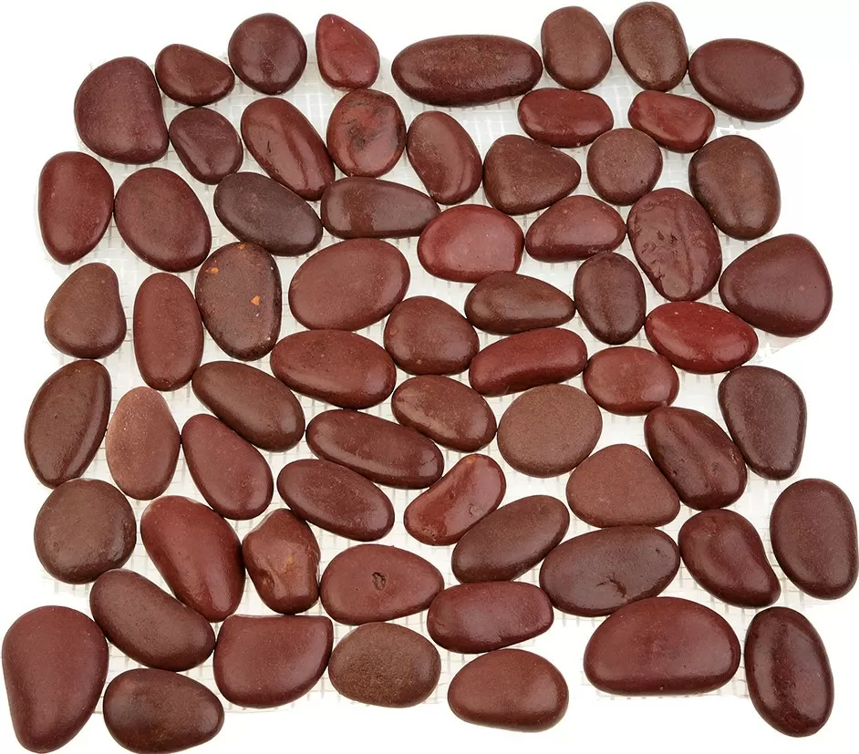 Мозаика 052347 MS00-2М Галька красная 32x32
