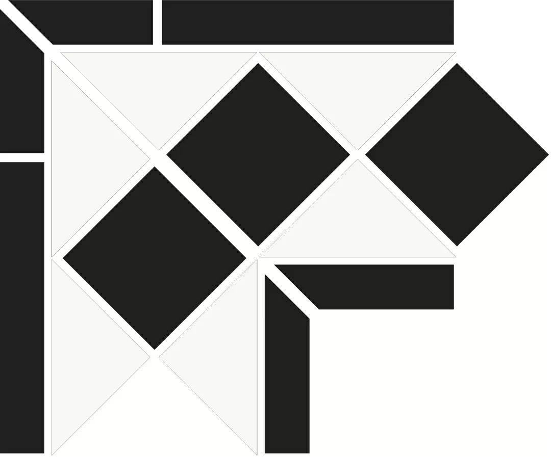 Керамогранит Угол Нора (01/19) 21.4x21.4x14.6