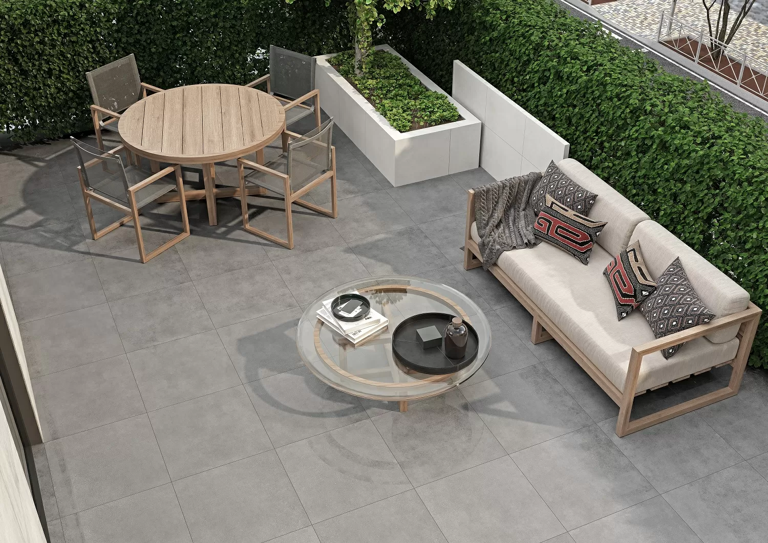 Керамогранит K-582/MR The Bronx Grey 600x600x9