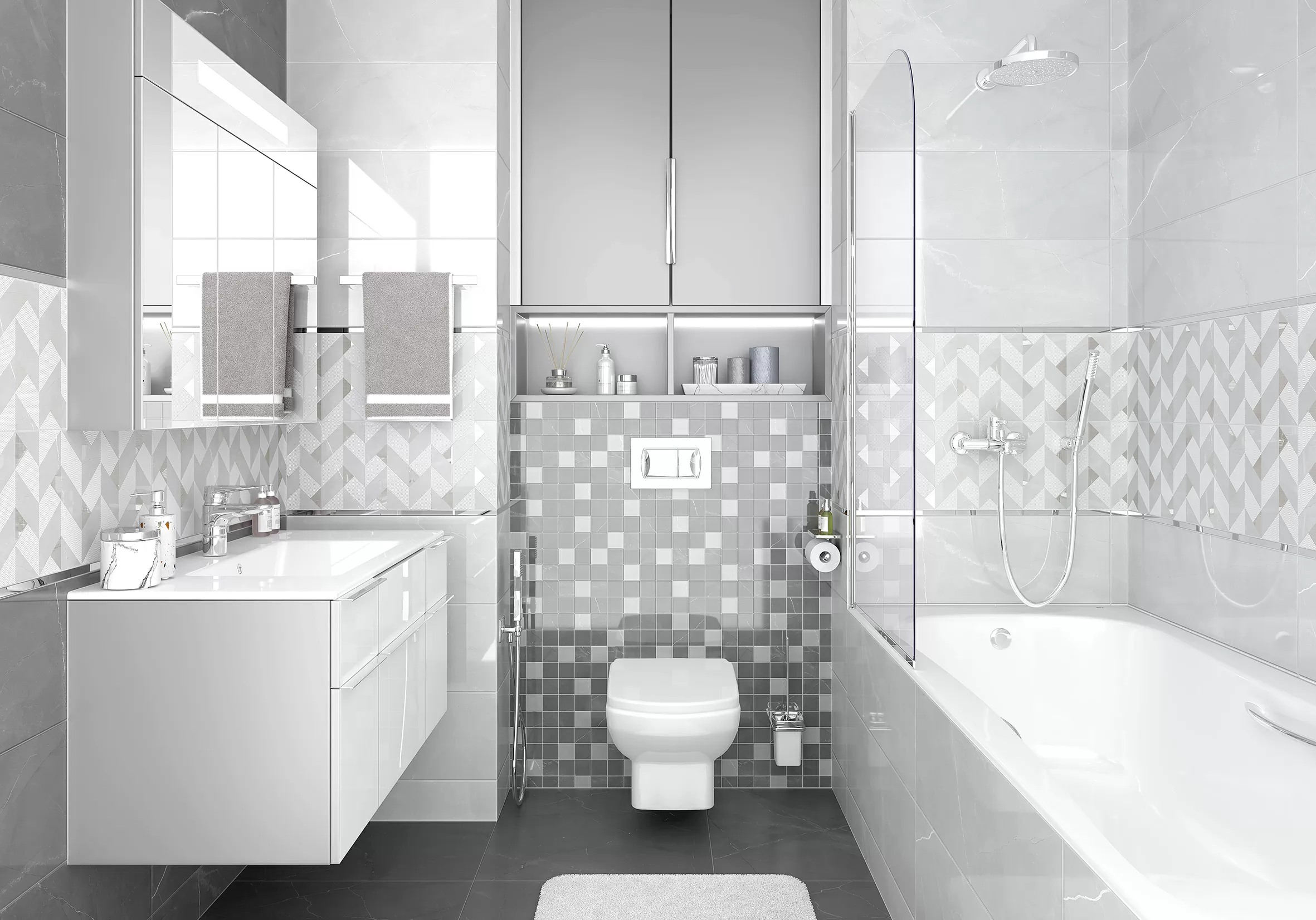 Керамогранит LM 0069 Lima серый 60х60