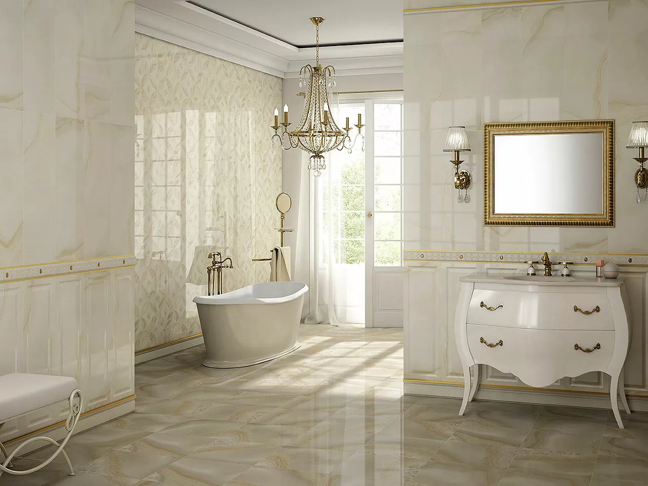 Керамогранит Beyond Ivory Pulido 44,63x44,63
