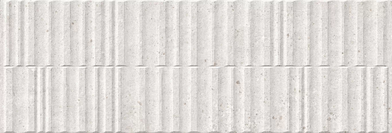 Плитка 40298 Manhattan Silver Wavy SP/33,3x100x0,98/R