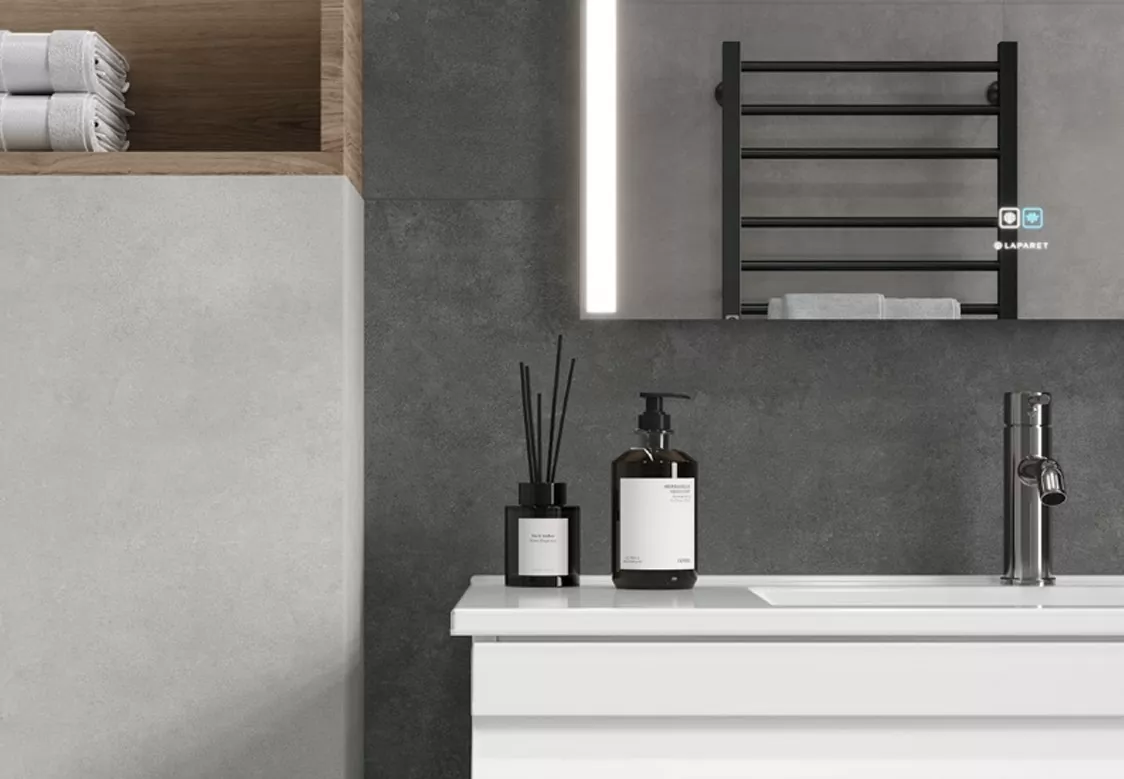 Керамогранит Concrete Courage Graphite Графитовый Матовый 80х80