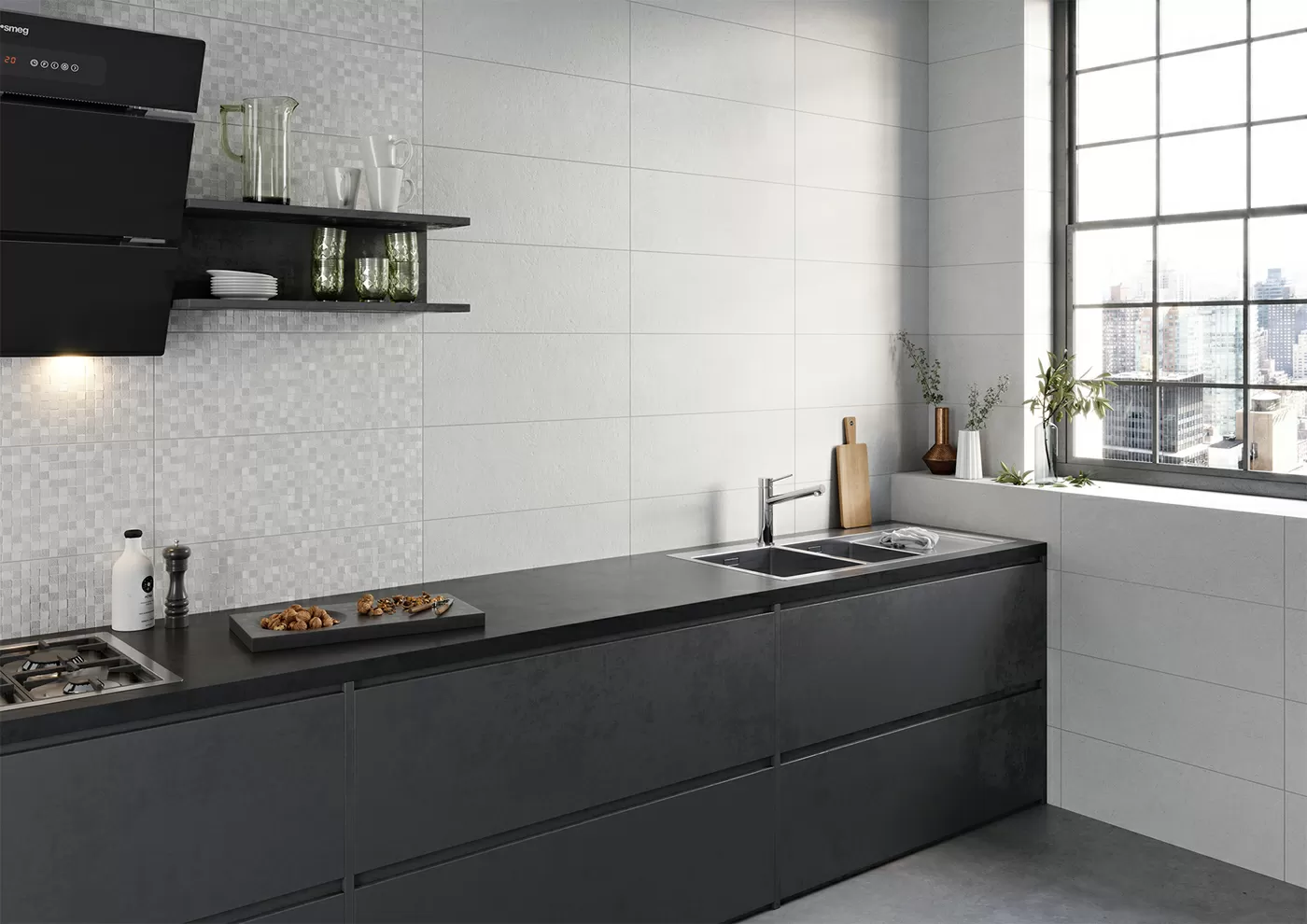 Плитка KW86C00P Aliza Concept Pearl 40x120
