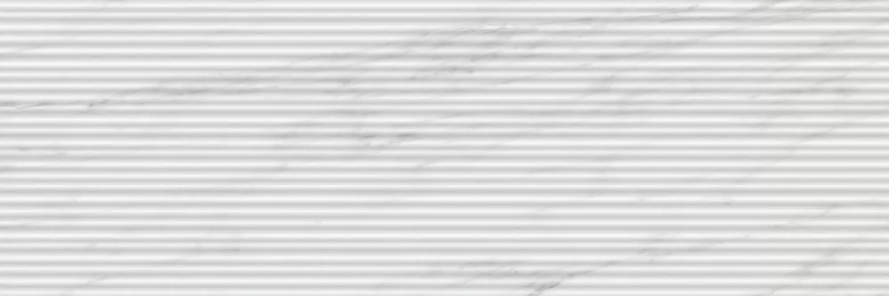 Плитка M4P2 Marbleplay White Struttura Mikado 3D Rett. 30х90