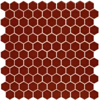 Мозаика HG163 Hexagon Mosaic Cherry Red 2,65 30x30