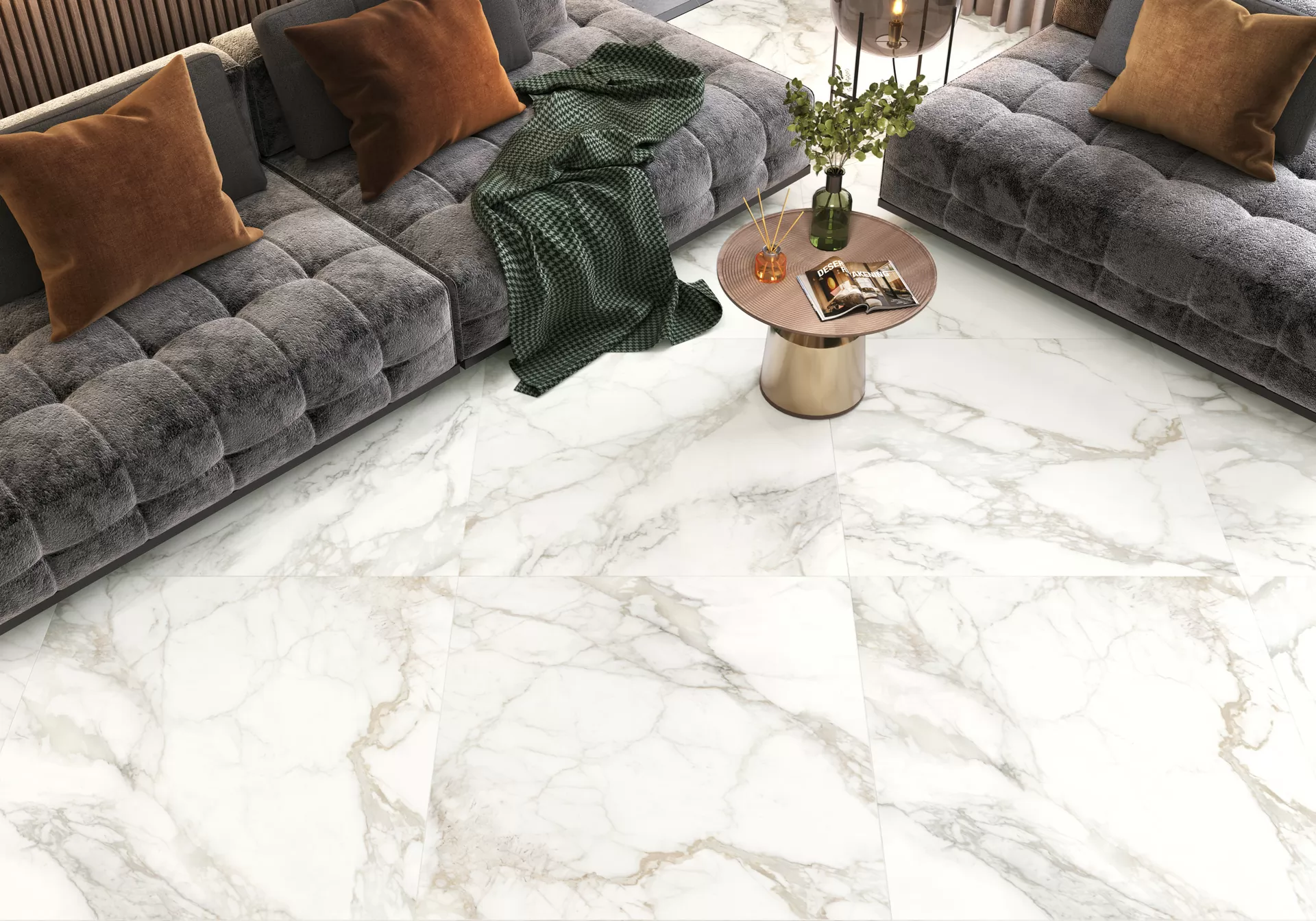 Керамогранит 8080UNA00M Calacatta Luna матовый карвинг 800x800x8