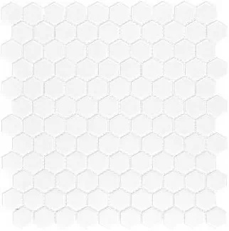 Мозаика HG112S Hexagon Mosaic Satin White 2,65 30x30