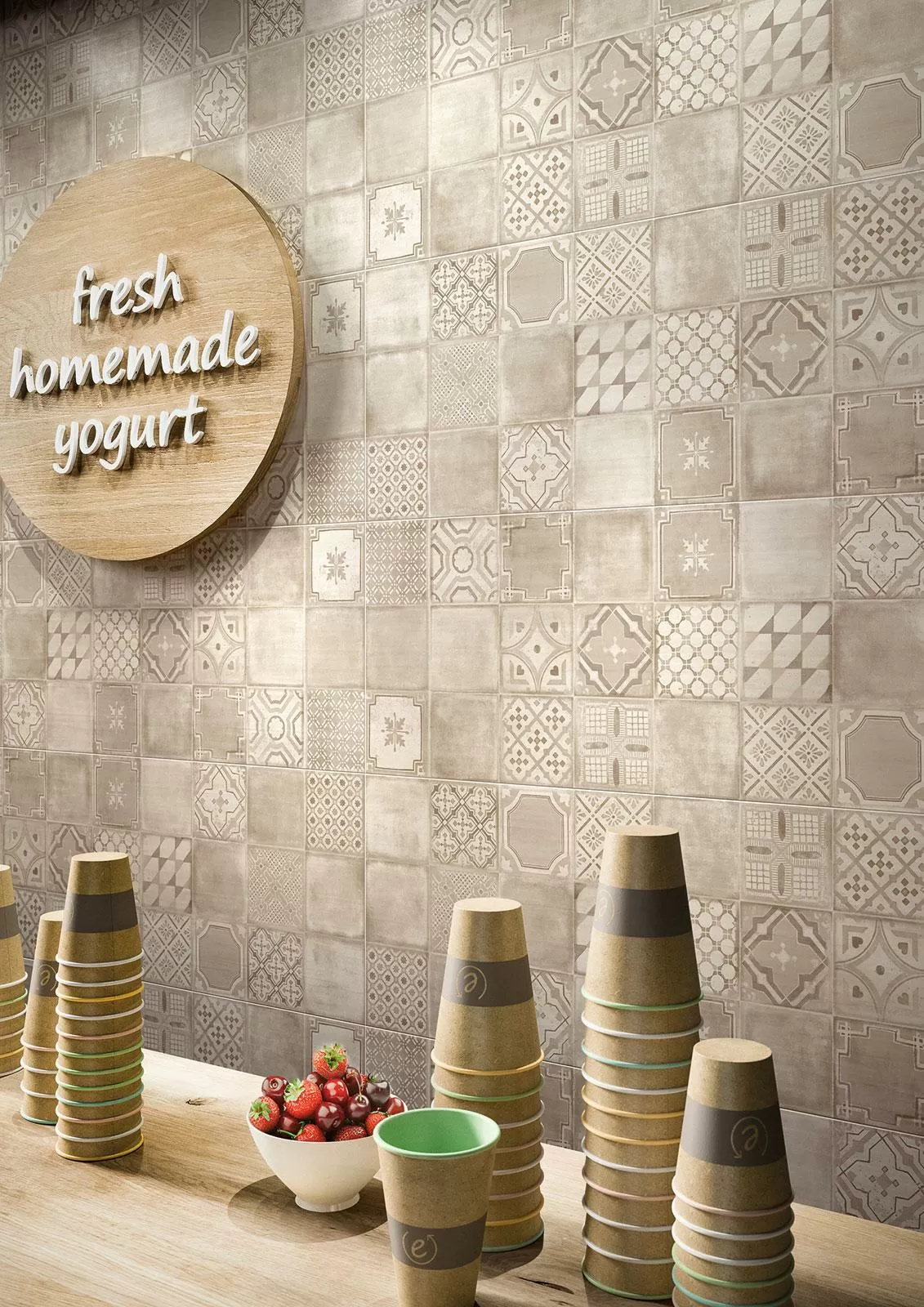 Мозаика MMQZ Materika Mosaico Antracite 40x40