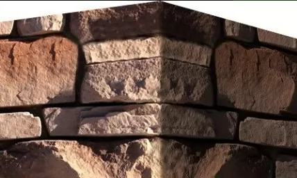 Искусственный камень 702-95 Тевиот угол 7-30 x 4-20