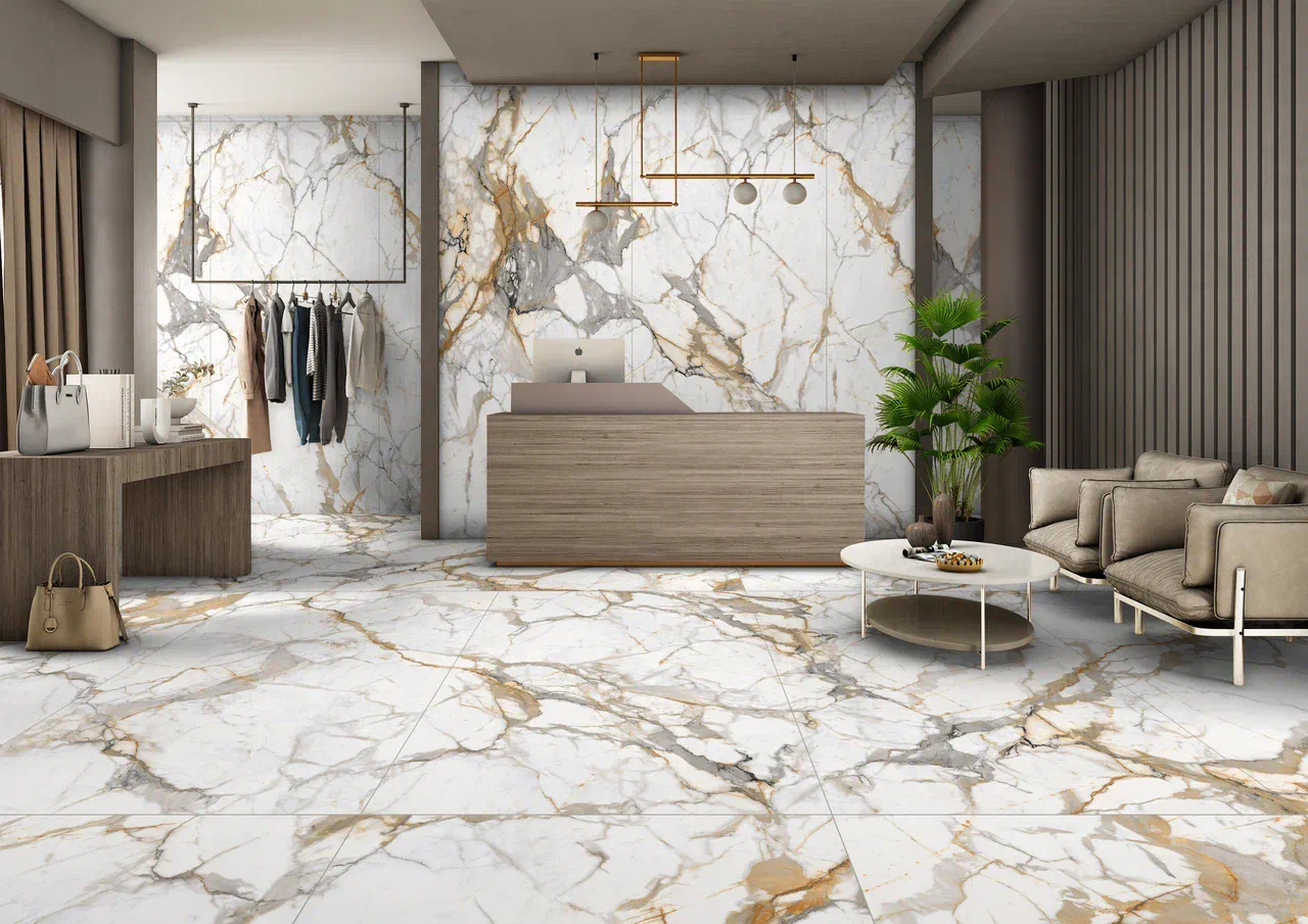 Керамогранит ENMAR8004HG80160 Amalgam High Glossy 800x1600x9