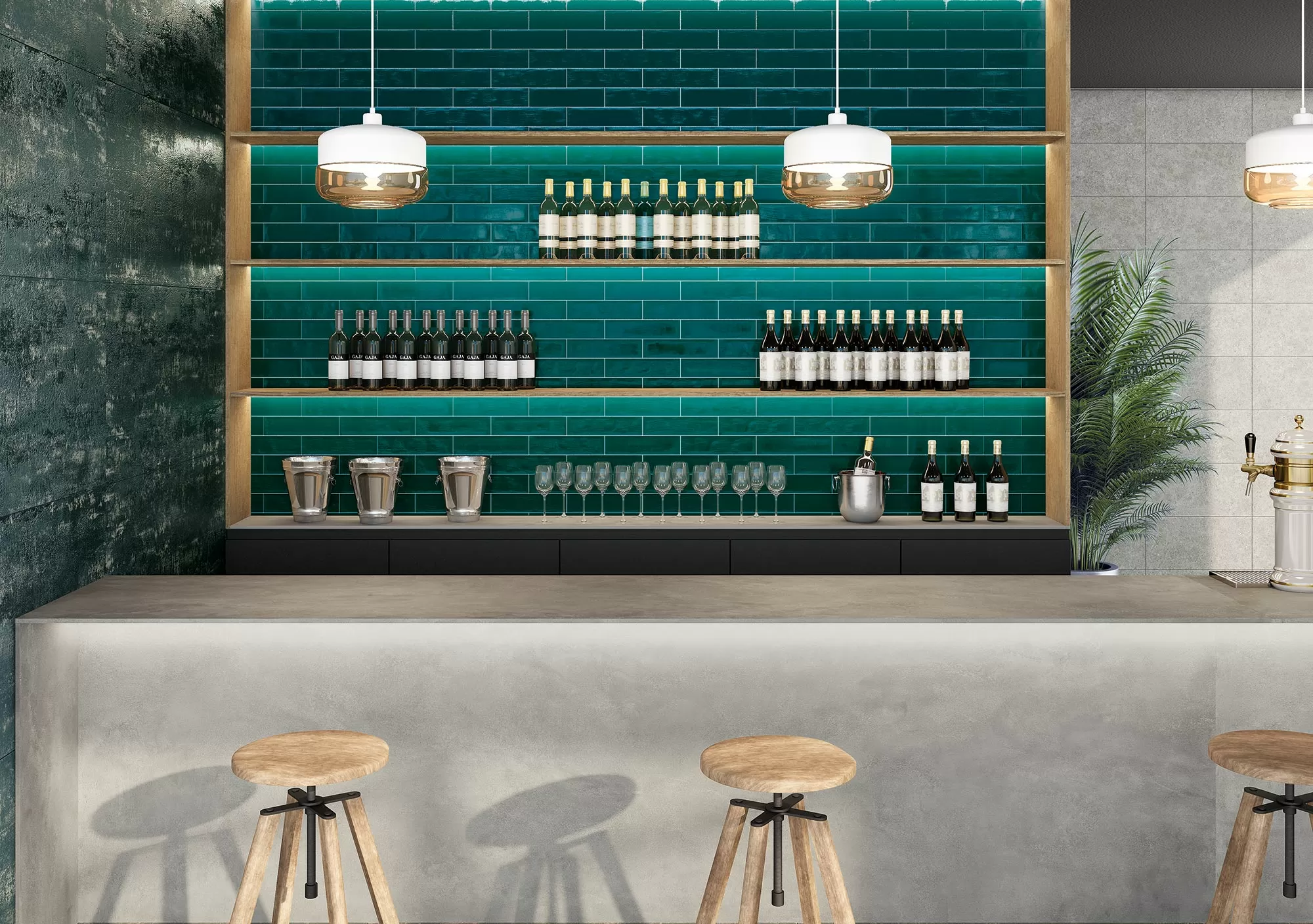 Керамогранит METAL SEAGREEN 60*120