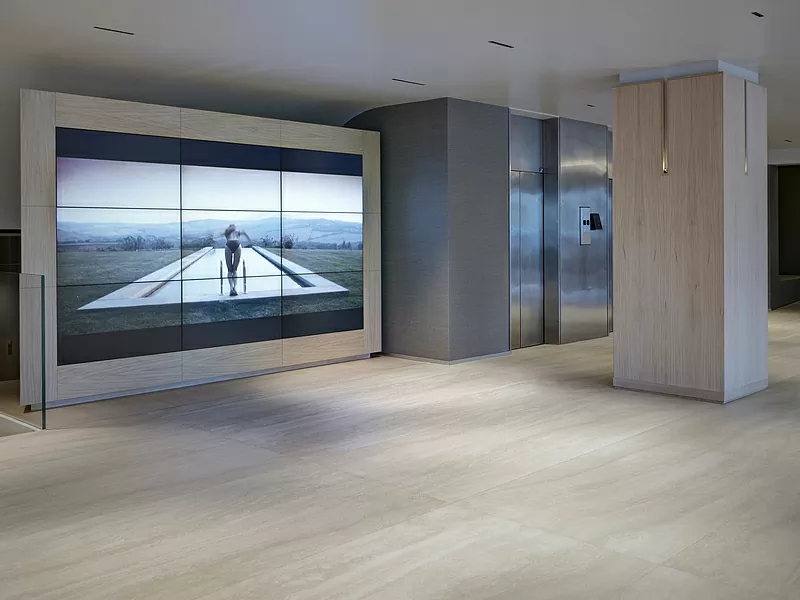 Керамогранит LAMF009795_IT I Naturali Ceppo Di Brecciola Avorio Bocciardato 5.6mm 100x300