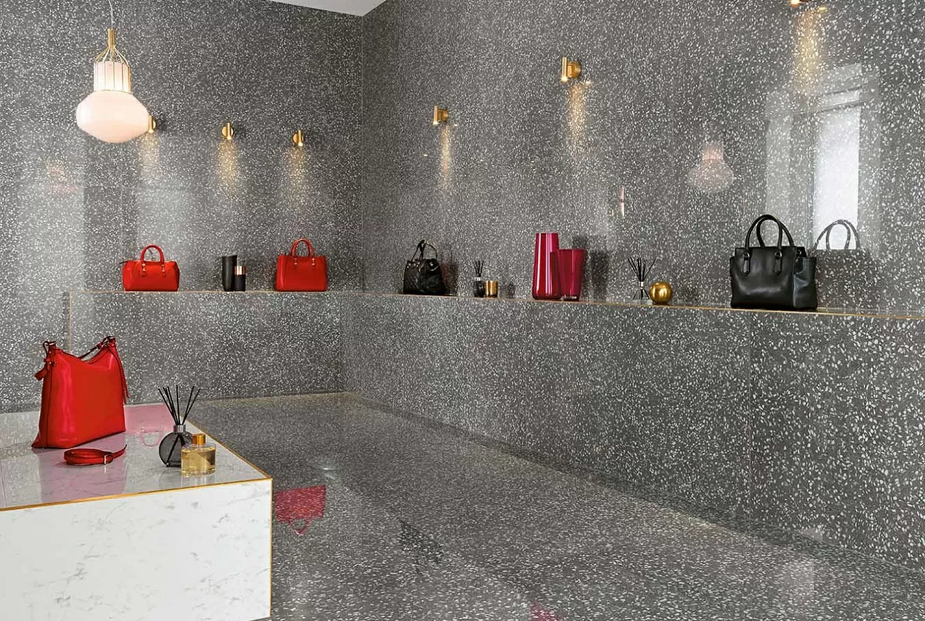 Керамогранит ATW4 Marvel Terrazzo Pearl 60x60