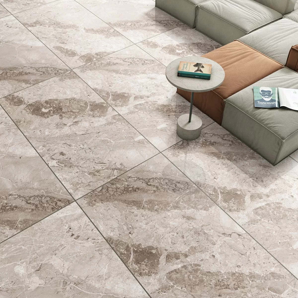 Керамогранит Breccia Estrella Ice High Glossy 80х160