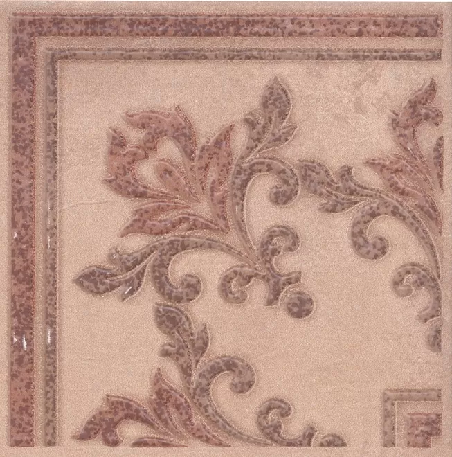 Керамогранит STG/E252/3417 Честер бежевый 14.7*14.7 вставка