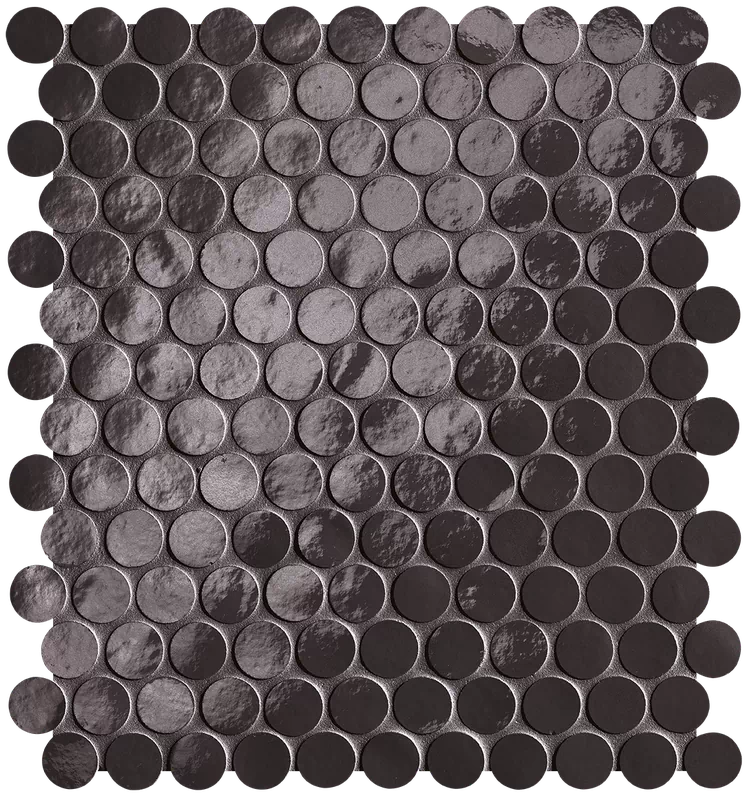 Мозаика fROK Glim Lavagna Round Mosaico Brillante 29,5x32,5