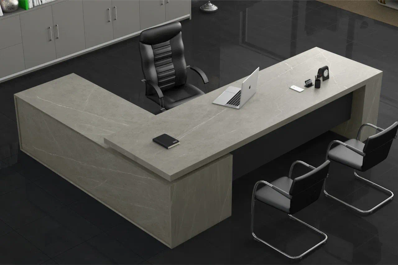 Керамогранит ENMON3009MT80300 Colorblend Grey Matt 800х3000х15