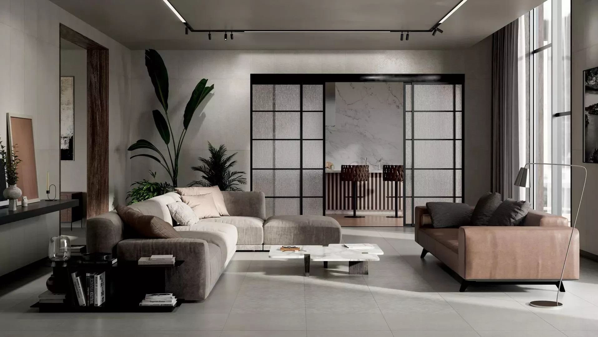 Керамогранит SG647420R Монсеррат бежевый светлый натуральный обрезной 60х60