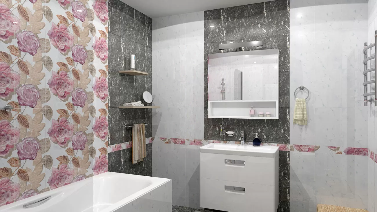 Плитка Monocolor Бордюр стекло Silver 2х25