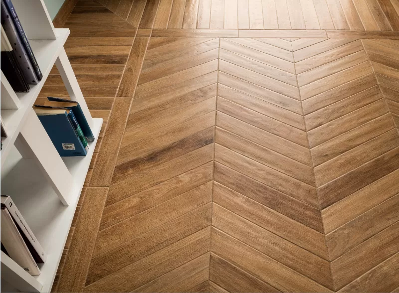 Керамогранит J86583 Vintage CENDRE CHEVRON 7,5x40,7