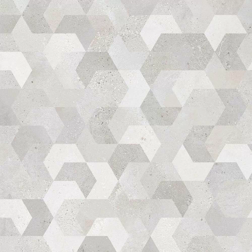 Керамогранит E-5017/M Chevron Серый Матовый 60x60
