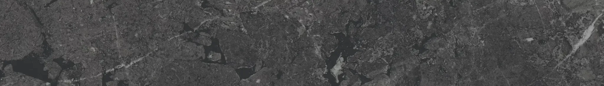 Керамогранит KM6060G0331RBT6 Плинтус Тубкаль чёрный матовый обрезной 60x9,5x0,9