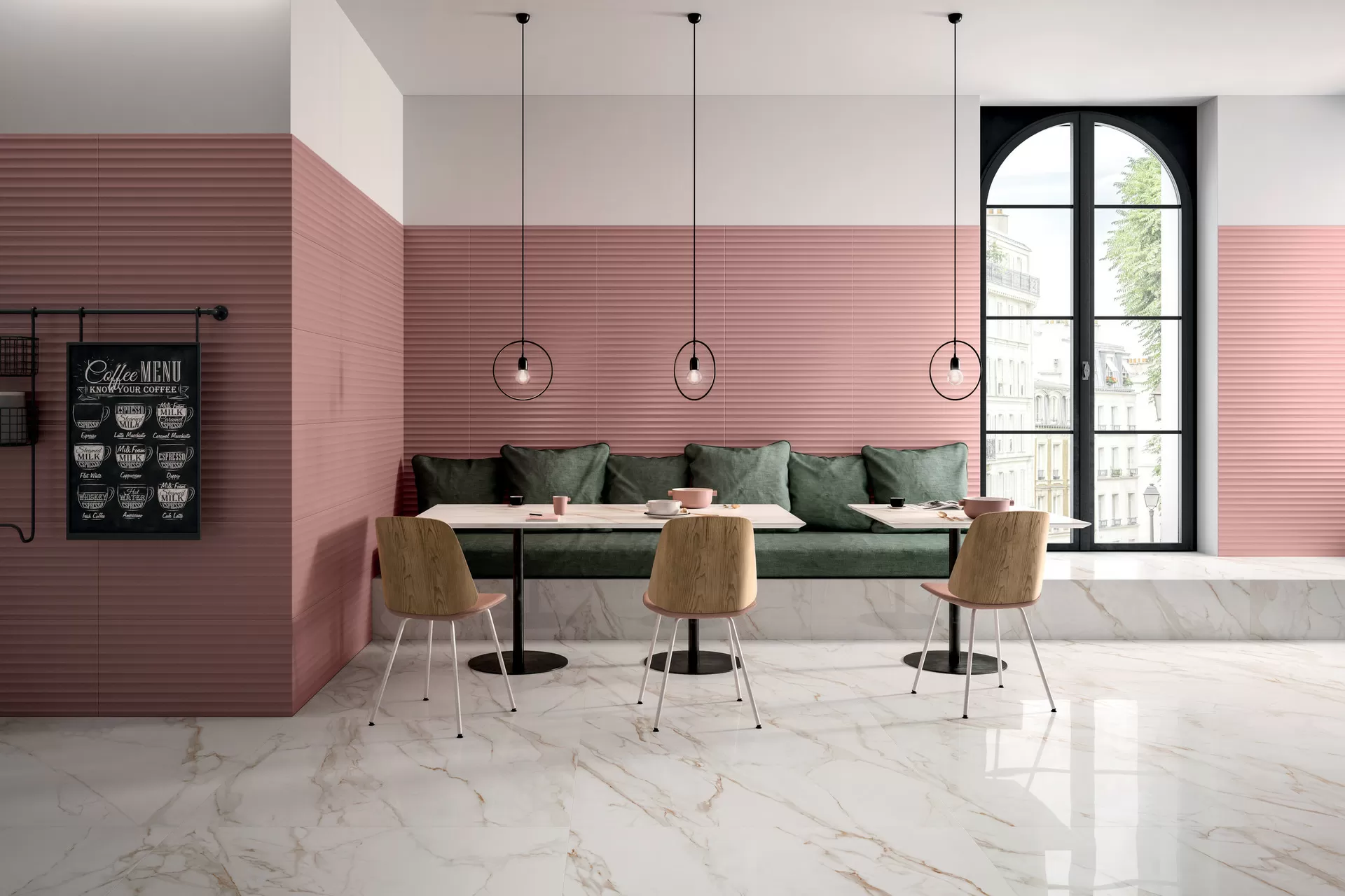 Мозаика E985 Bold Sage Tessere Round 29х28.8