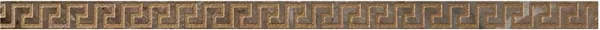 Керамогранит 240757 FASCIA GRECA MARRONE 2,7x58,5