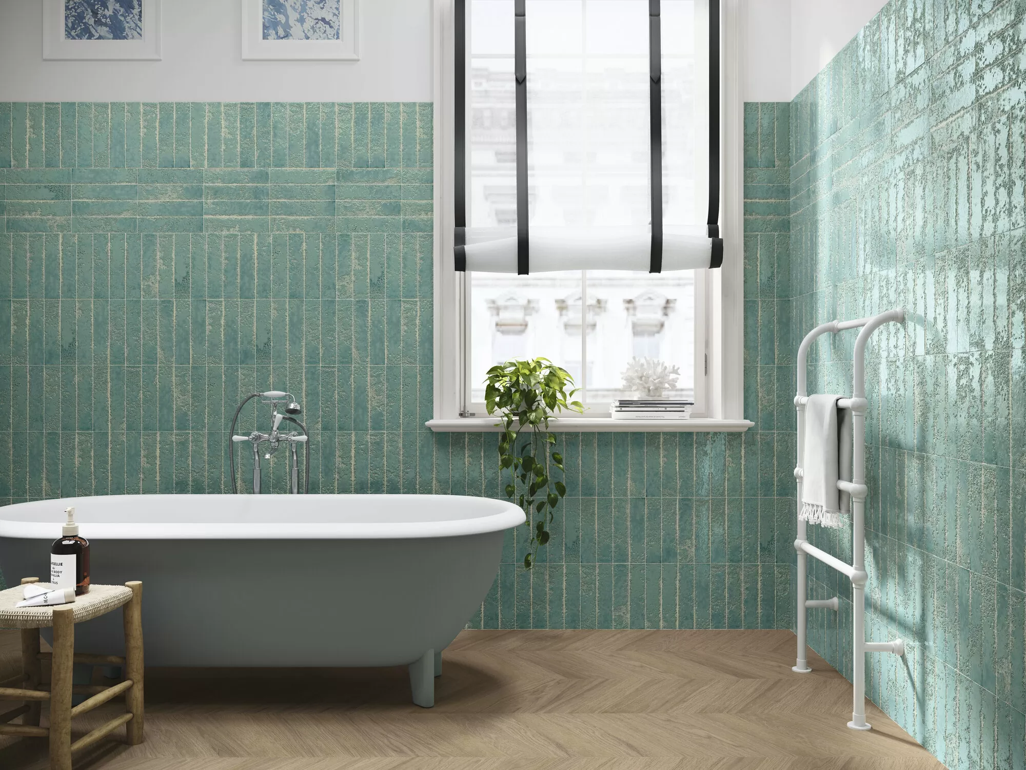 Плитка A041171 Pukka Teal Blue 6,4x26