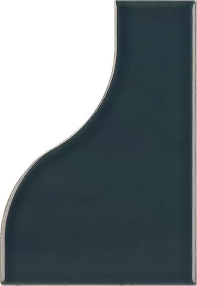 Плитка 28852 Curve Ink Blue Gloss 8,3x12
