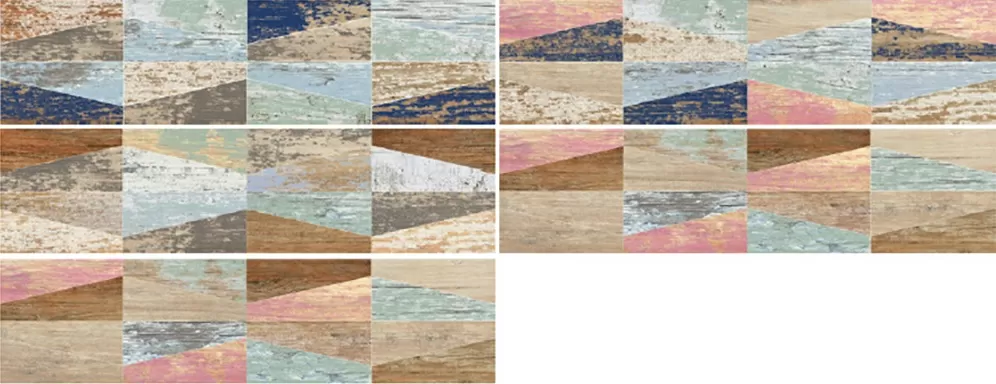 Плитка OCEAN DECOR WOOD MIX 7.5x30