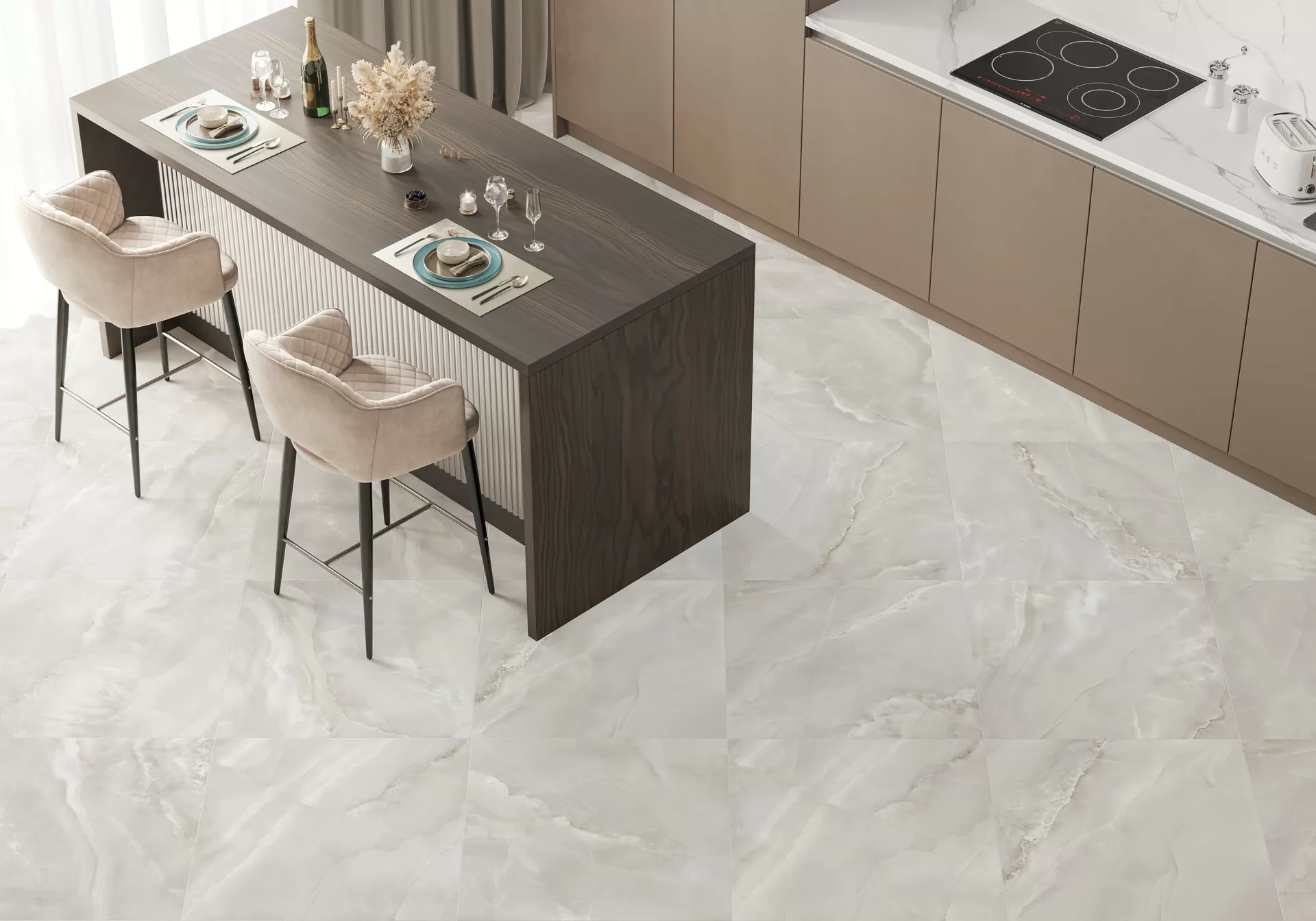 Керамогранит 60120ONB01M Onyx Breez Crema матовый 600x1200x9.5