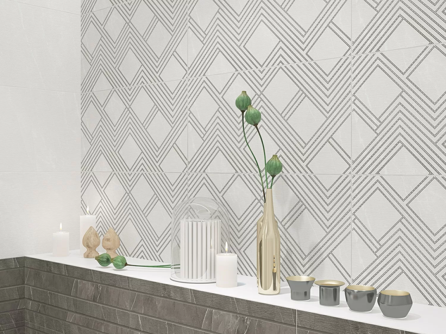 Керамогранит 848233101 Hygge Mocca R 60x60