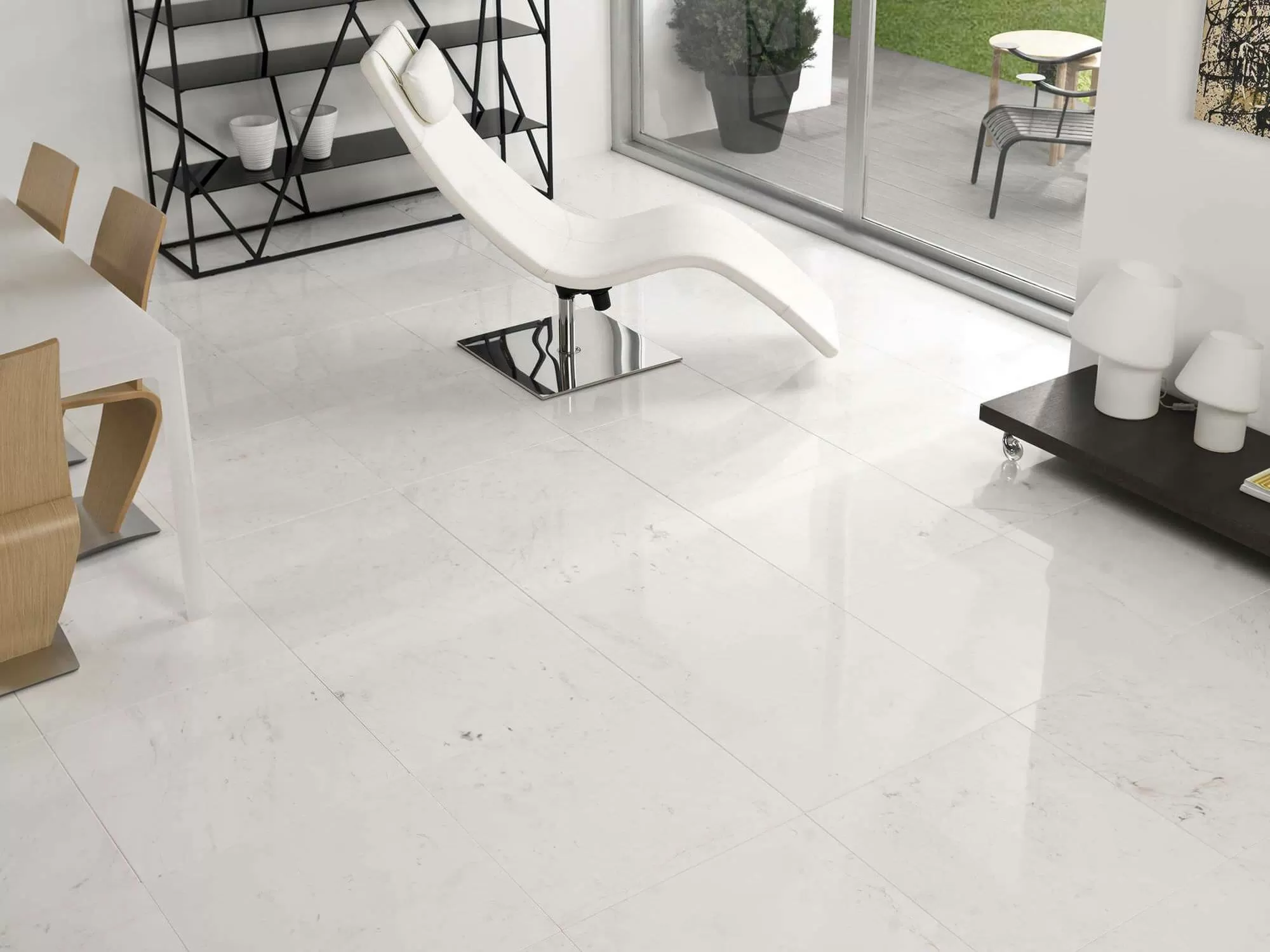 Плитка L108025891 PERSIAN WHITE Сlassico Bioprot 40x80