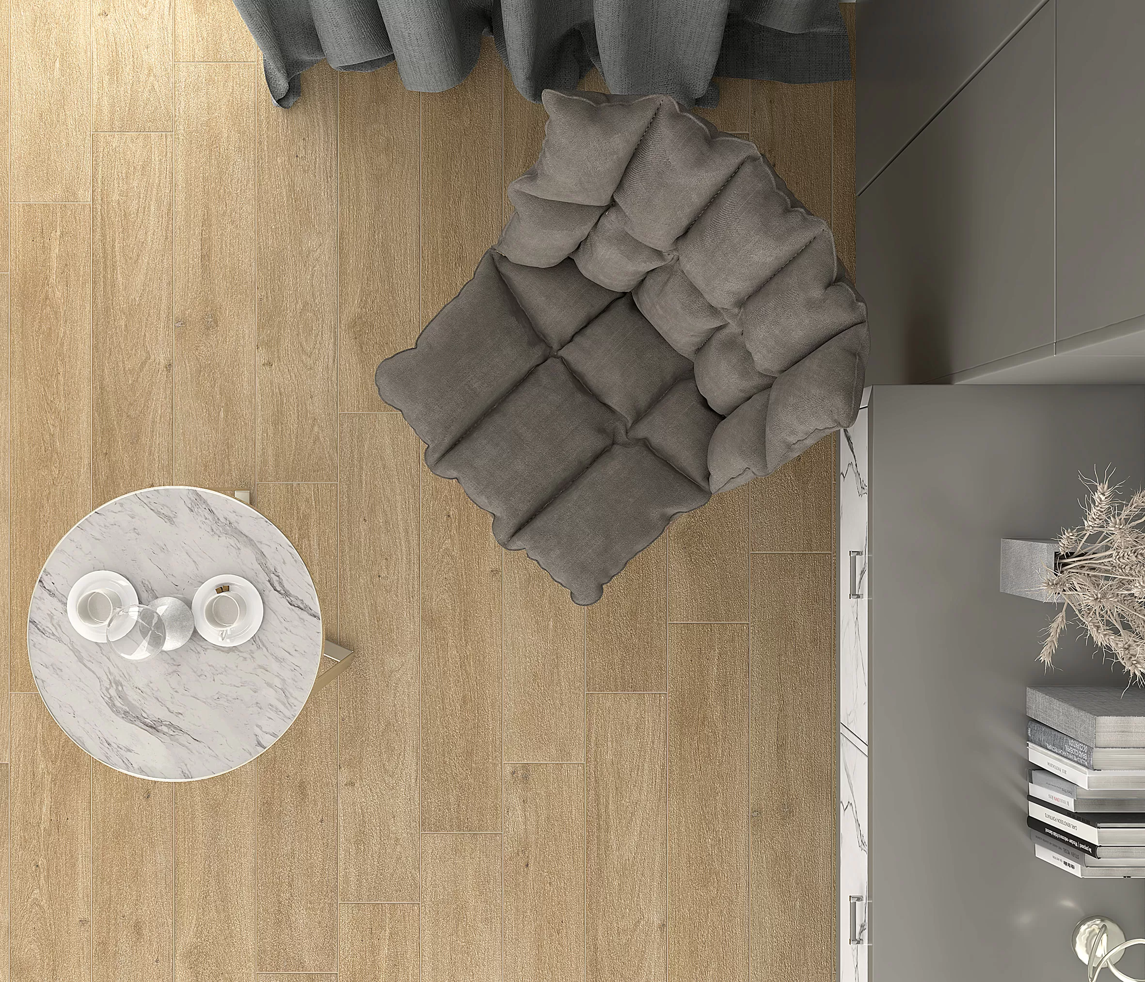 Керамогранит SG517400R Club светло-коричневый 20х120x1.1