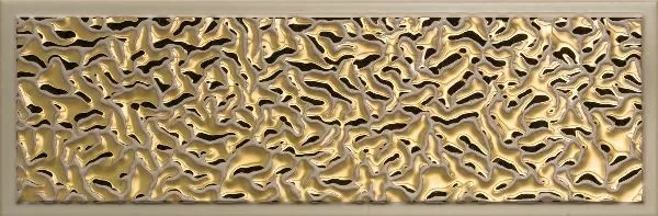 Плитка 68873 MARRONE ACQUA LINGOTTO ORO 25x75