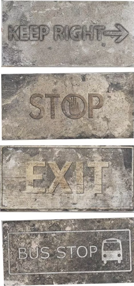 Керамогранит New York Road Signs Mix Broadway 10x20