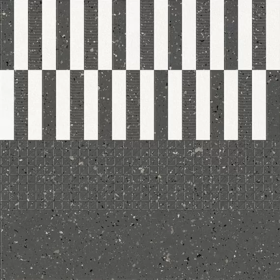 Керамогранит 6032-0457 Гуннар декор серый Геометрия 30x30