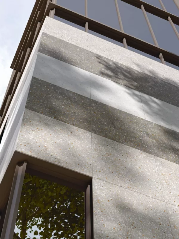 Керамогранит SG632820R Терраццо серый темный обрезной 60x60