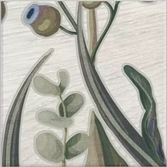 Керамогранит DECOR BLUE LEAVES 20x20