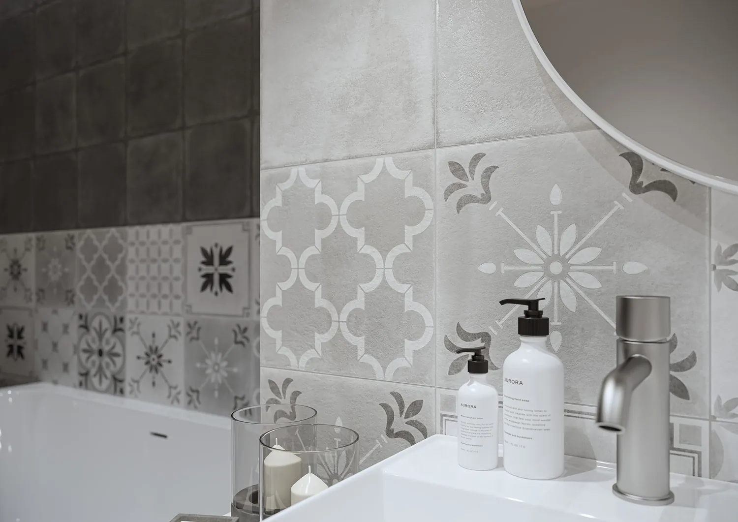 Керамогранит MO4A093 Motley серый 29,8x29,8