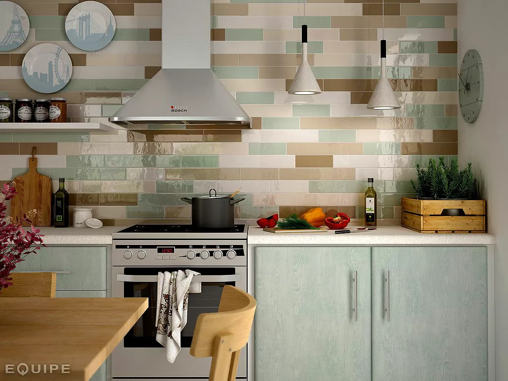 Плитка 21540 Country Mist Green 6,5x20