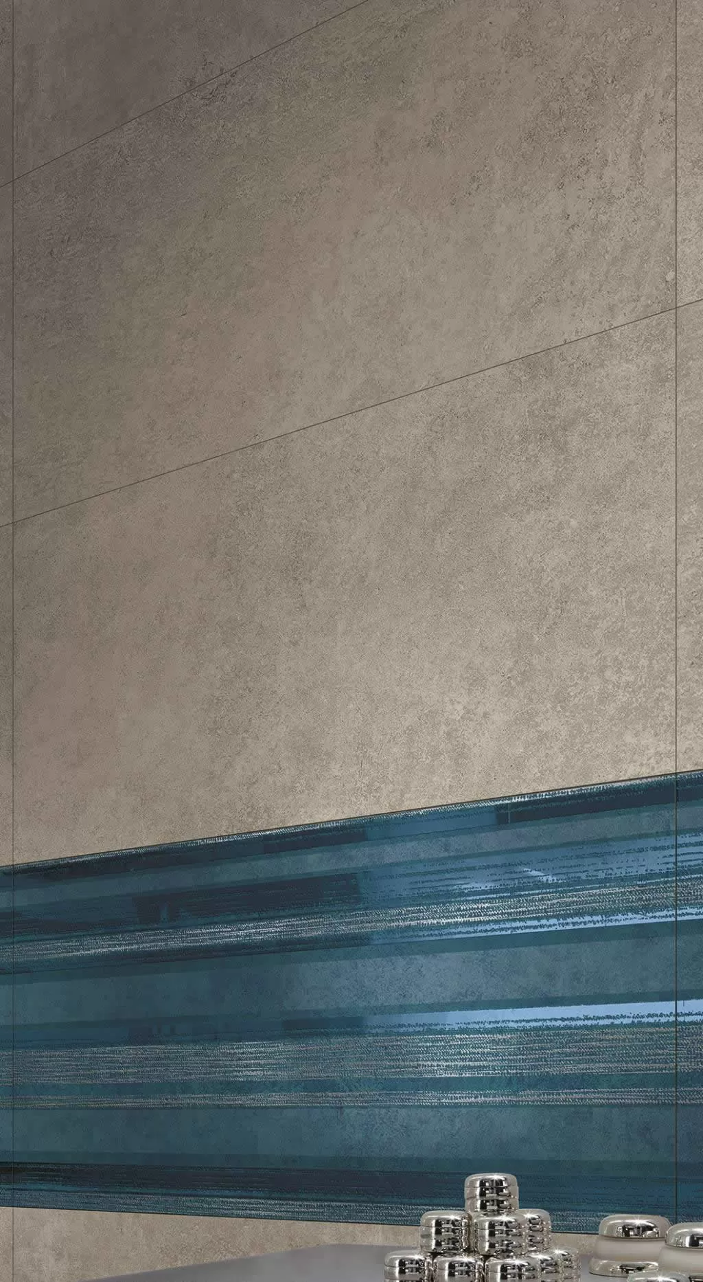 Керамогранит 620090000793 Drift White Griglia Angolo Sx 20x60