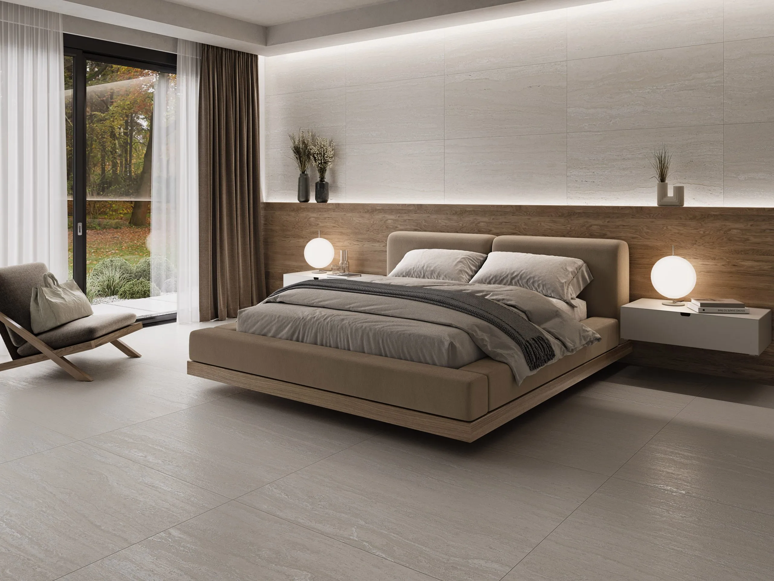 Керамогранит Travertino Beige 3D Soft 60x120