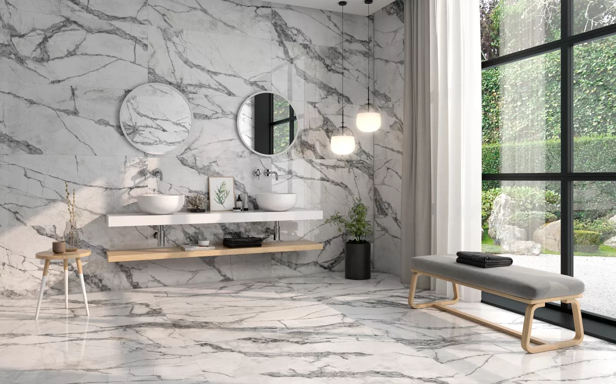 Керамогранит Invisible White Rect. Pulido 60x120